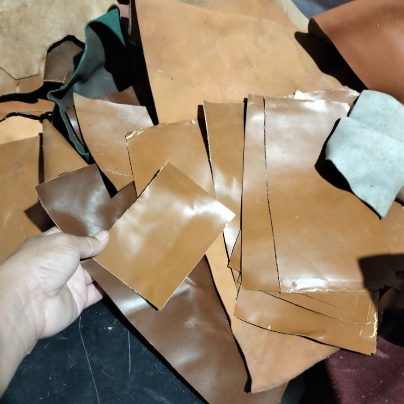Jual Perca Kulit Sapi Asli Ukuran 5 Jari 1/2 kg Tebal 1.3 | Shopee ... Simple Hacks For Achieving Effortless Chic Looks
